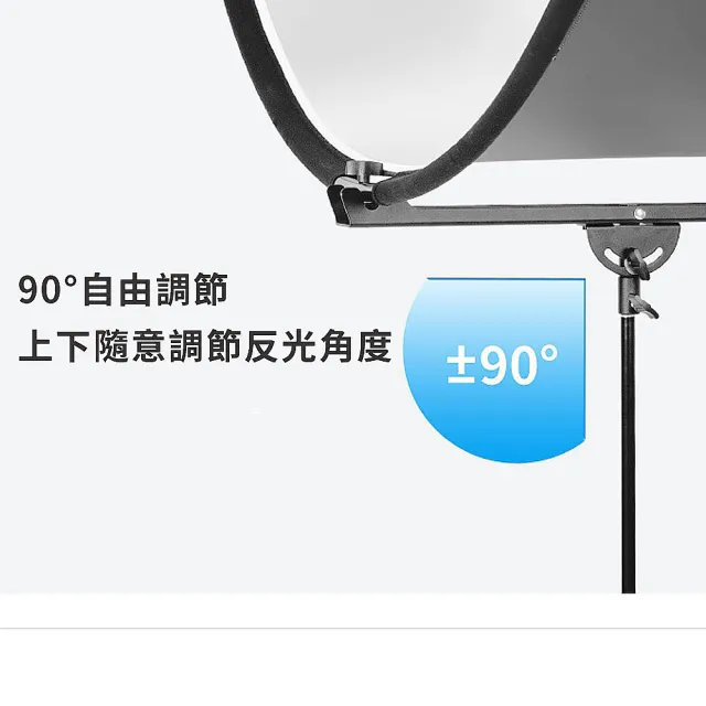 U型曲面反光板 1入 DCG0004(攝影道具 攝影反光板 便攜反光板 打光板 補光板)
