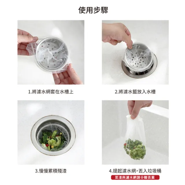 【悅生活】百特兔寶--巧易潔碳元素水槽排水口竹炭濾水網360枚組合包(廚房清潔 菜渣網 肥皂袋)