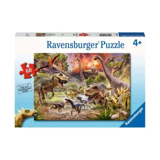 【Ravensburger】維寶拼圖 恐龍世界 60片