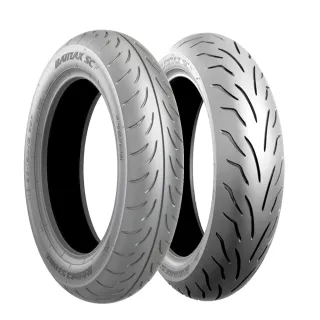 【BRIDGESTONE 普利司通】SC 速克達專用 運動休閒胎-13吋(130-70-13 63P SC 後輪)