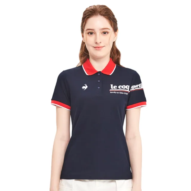 【LE COQ SPORTIF 公雞】法式經典短袖POLO衫 男女-6色-LOR21842_LOR22841