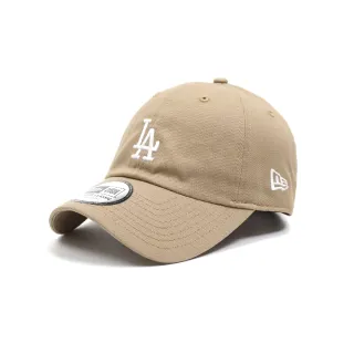 【NEW ERA】棒球帽 Casual Classic MLB 洛杉磯 道奇 老帽 奶茶 白 LA 男女款 經典款(NE12712414)