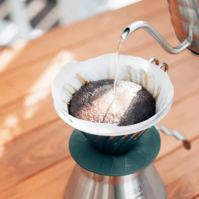 【HARIO】V60戶外用金屬濾杯 1-4人份 O-VDM-02-HSV(不鏽鋼戶外露營系列)
