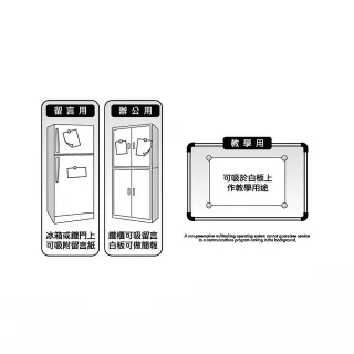 【SUCCESS 成功】超強力磁條 20cm /卡 2220
