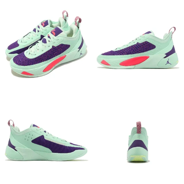 【NIKE 耐吉】籃球鞋 Jordan Luka 1 PF 男鞋 綠 紫 復活節 喬丹 緩震 D77(DN1771-305)