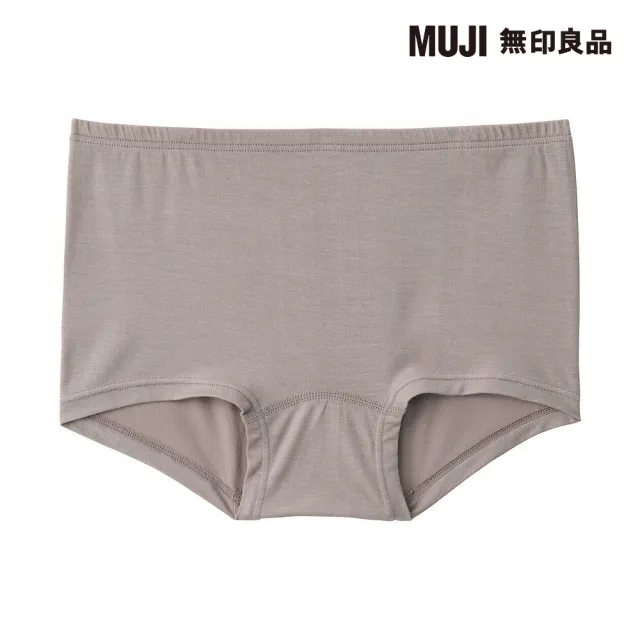 【MUJI 無印良品】女柔滑平口內褲(共6色)