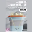 【Light Live】1入-型錄 升級藍光抑菌 摺疊洗衣機 迷你洗衣機 攜帶式洗衣機(附高效洗衣膠囊30顆/盒)