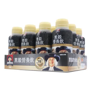 【美式賣場】QUAKER 桂格 黑穀營養飲2入(300ml X 12罐 X 2箱)