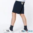 【BLUE WAY】男裝 棒系列四字成語針織 短褲-日本藍