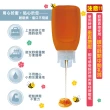 【彩花蜜】台灣蜂蜜擠壓瓶700gx3+350gx3(龍眼+荔枝+百花)