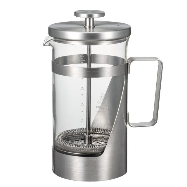 【HARIO】胖胖銀濾壓壺 600ml(THSV-4-HSV)