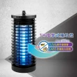 【KINYO】7W電擊式捕蚊燈(掛勾設計 / ＵVA紫外線燈 長效誘蚊)