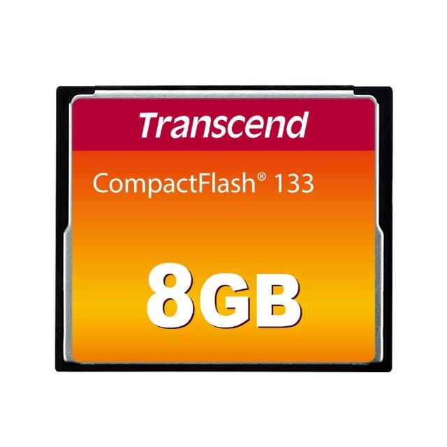【Transcend 創見】133X CF 8GB 記憶卡(TS8GCF133 新舊包裝隨機出貨)