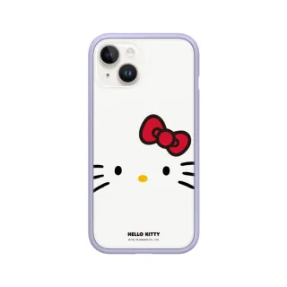 【RHINOSHIELD 犀牛盾】iPhone 14/Plus/14 Pro/Max Mod NX邊框背蓋手機殼/大臉Hello Kitty(Hello Kitty)