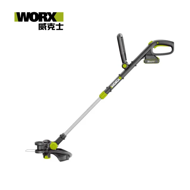 【WORX 威克士】20V 30cm 無刷鋰電割草機 雙電池(WD163)