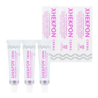 【Xhekpon】西班牙膠原蛋白頸紋霜40ml 3入組(國際航空版)