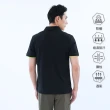 【遊遍天下】MIT男款抗UV吸濕排汗機能POLO衫GS1004黑(M-5L)