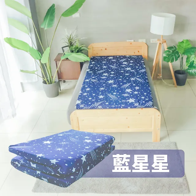 【BOSS BEDDING 小老闆寢具】單人3.5尺雙面布透氣床墊5公分偏硬(折疊床｜雙層床｜薄床墊｜宿舍床｜露營床)