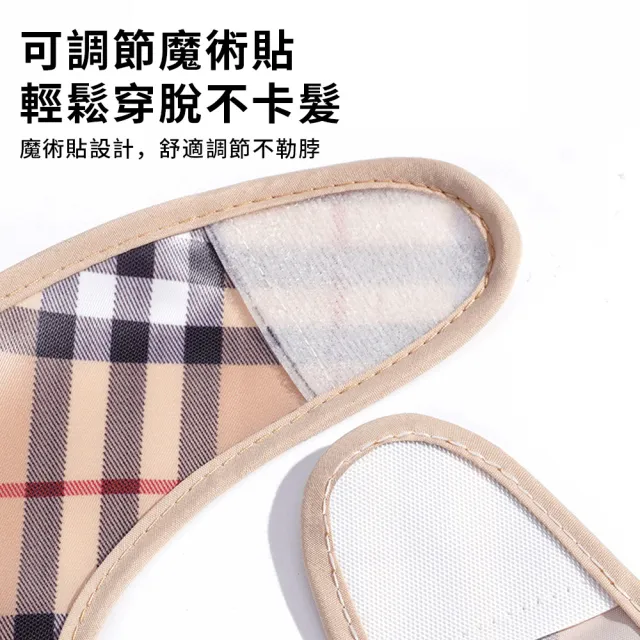 【YUNMI】3D立體老人圍兜 成人圍兜 銀髮族圍兜 大童圍兜 長輩口水兜(調節頸圍 防水防油)