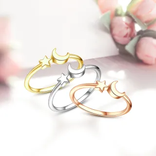 【Majalica】純銀戒指．尾戒．新年禮物(銀色/玫金色/金色)