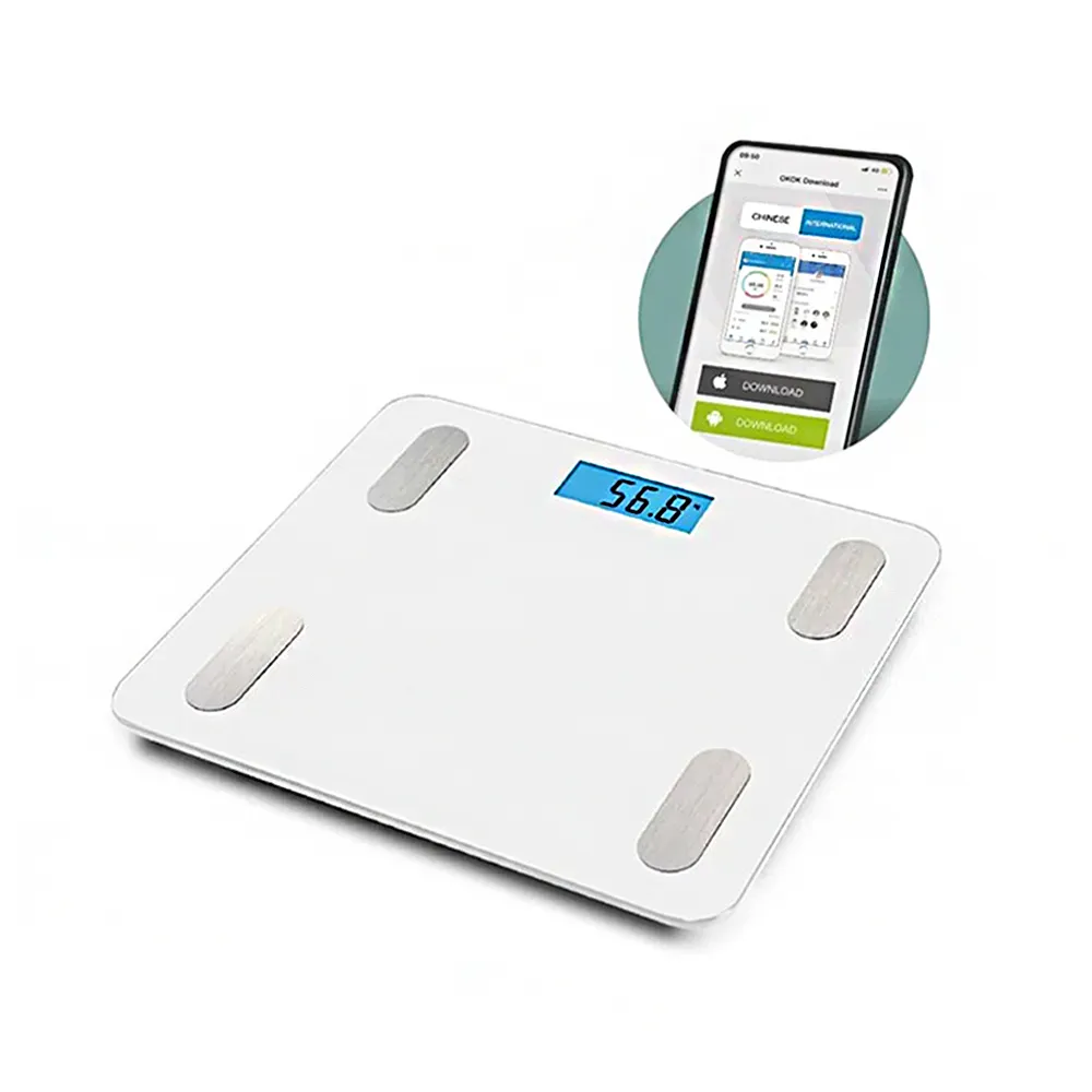 【KINYO】12合1 app藍牙健康體重計 DS-6589(體重機 電子體重計 體重器 體重秤)