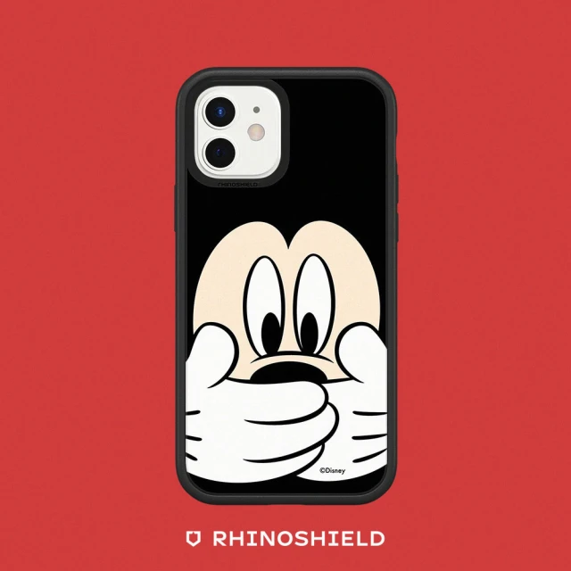 【RHINOSHIELD 犀牛盾】iPhone 14/Plus/14 Pro/Max Mod NX邊框背蓋手機殼/米奇系列-米奇摀嘴(迪士尼)