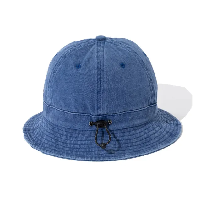 【POLER STUFF】日本限定 PIGMENT BELL HAT 可調式復古鐘形帽 / 厚磅(藍)