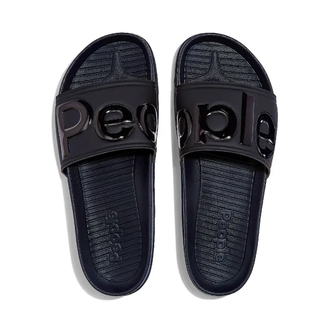 【People Footwear】加拿大休閒鞋 防水鞋 涼鞋 平底鞋 拖鞋(LENNON SLIDE 藍儂平底拖)