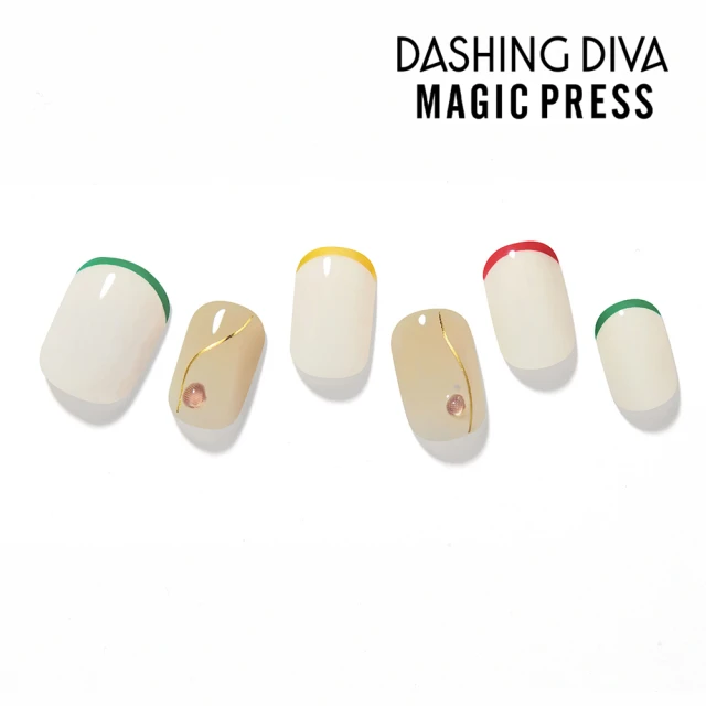 【DASHING DIVA】MAGICPRESS薄型美甲片(心動軌跡)