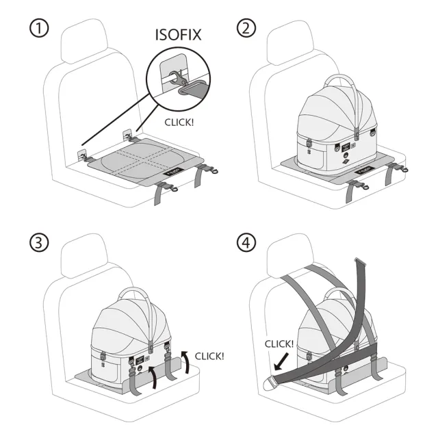 【FikaGO】汽車座椅保護墊(FLYTTA分離式座艙專用)