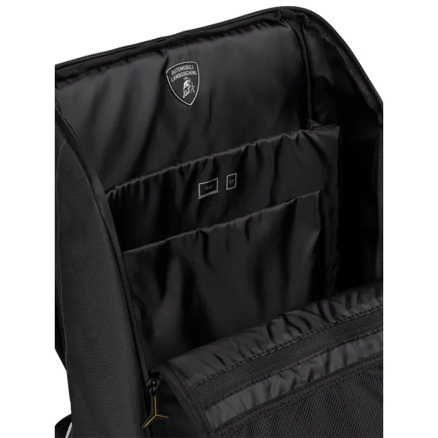 【Automobili Lamborghini】雙11 藍寶堅尼 限量2折 義大利頂級後背包 LBZA00402T 全新專櫃展示品
