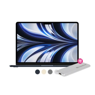 【Apple】500G外接SSD★MacBook Air 13.6吋 M2 晶片 8核心CPU 與 10核心GPU 8G/512G SSD