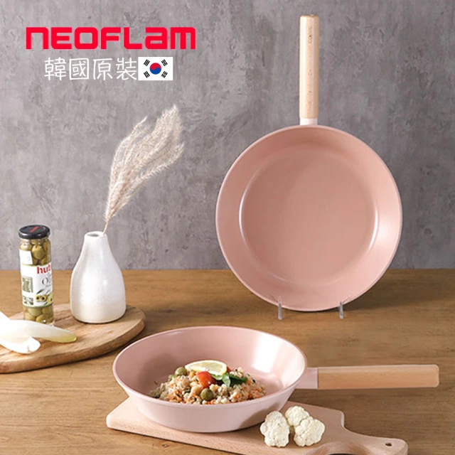 【NEOFLAM】classic 陶瓷塗層 24cm平底鍋(IH爐適用不挑爐具)