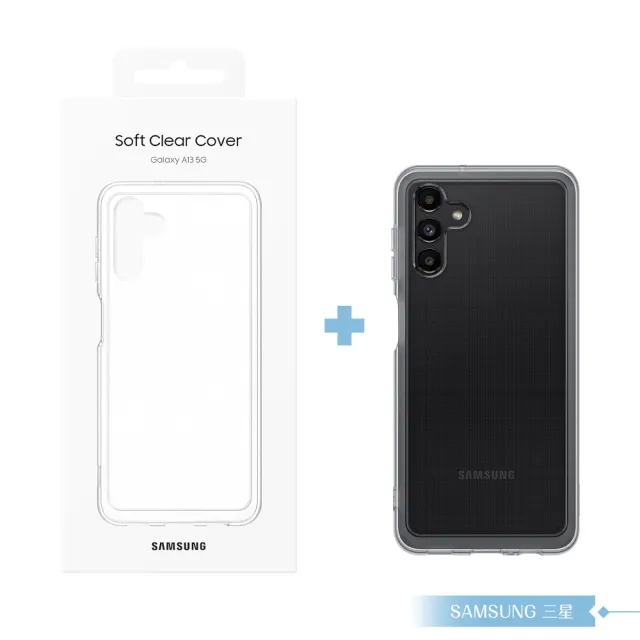 【Samsung 三星】買一送一 原廠Galaxy A13 5G專用 透明保護殼(公司貨)