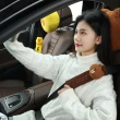 【LINE FRIENDS】可愛立體熊大兔兔莎莉造型汽車安全帶護套(單入裝)