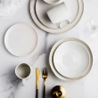 【Royal Duke】白茶手作紋系列-4.6吋碗2入組(兩入組 陶瓷 碗 餐碗 餐具 飯碗)