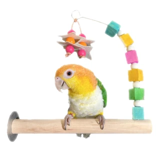 【YOYO 悠悠水族】天然棲木玩具組_二入組(鳥用品、鳥玩具、鸚鵡用品、鸚鵡玩具)