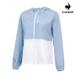 【LE COQ SPORTIF 公雞】抗UV、防潑水運動Training防風外套 男女-3色-LWR61602_LWR62602