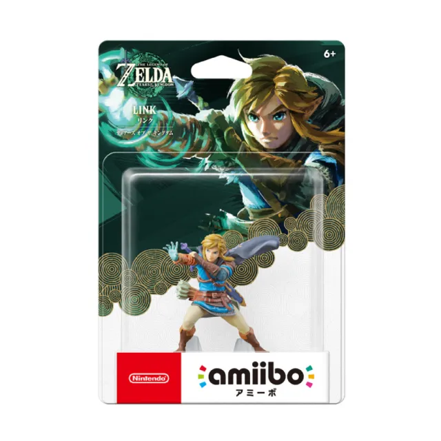 【Nintendo 任天堂】Switch amiibo 公仔 林克+薩爾達&洛夫特飛鳥(薩爾達傳說 王國之淚)
