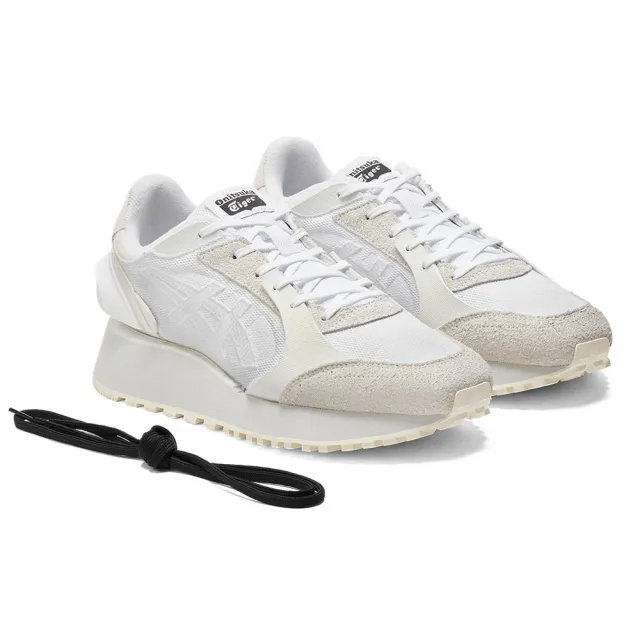 【Onitsuka Tiger】鬼塚虎 白色MOAGE CO休閒鞋1183B555-102 (1183B555-102)