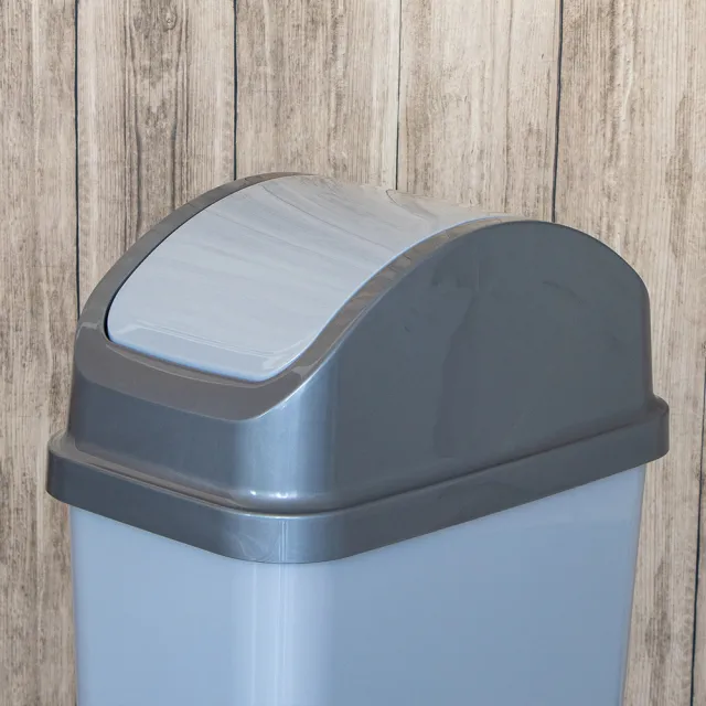 【KEYWAY 聯府】搖蓋垃圾桶45L（3入）附蓋垃圾桶C345