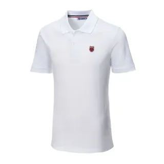 【K-SWISS】短袖Polo衫 Classic Polo-男-白(108492-100)