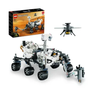 【LEGO 樂高】科技系列 42158 NASA 火星探測車毅力號(太空玩具 交通工具)