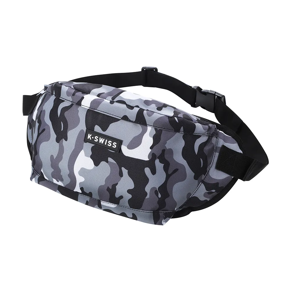 【K-SWISS】運動休閒腰包 Fanny Pack Big-迷彩(BG260-932)