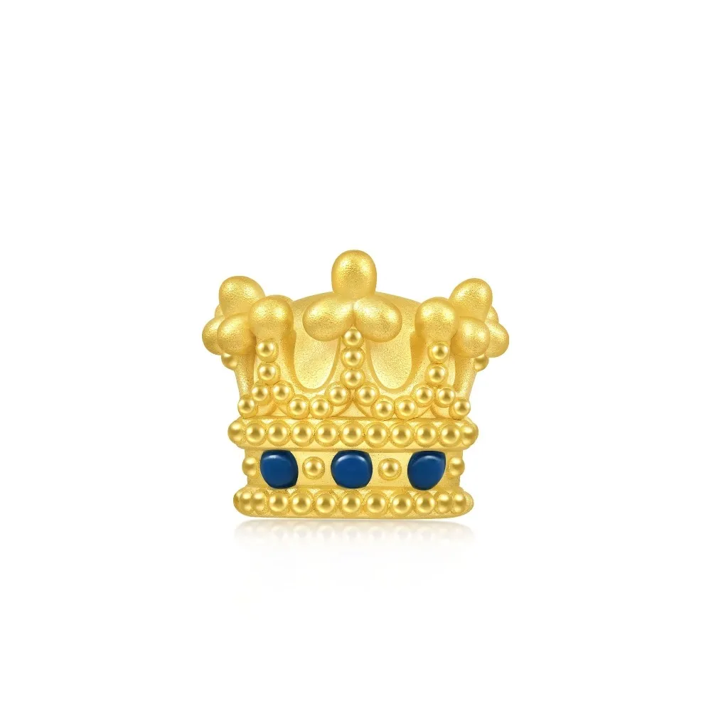 【點睛品】V&A博物館系列 女王皇冠 黃金串珠