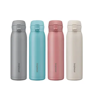 【康寧 Snapware】316不鏽鋼彈跳保溫杯680ml(四色任選)