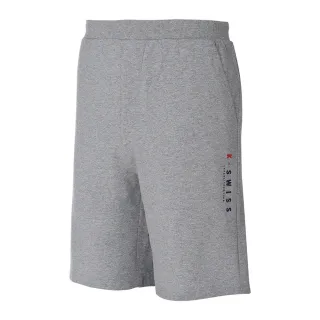 【K-SWISS】棉質短褲 Sweat Shorts-男-灰(108060-034)