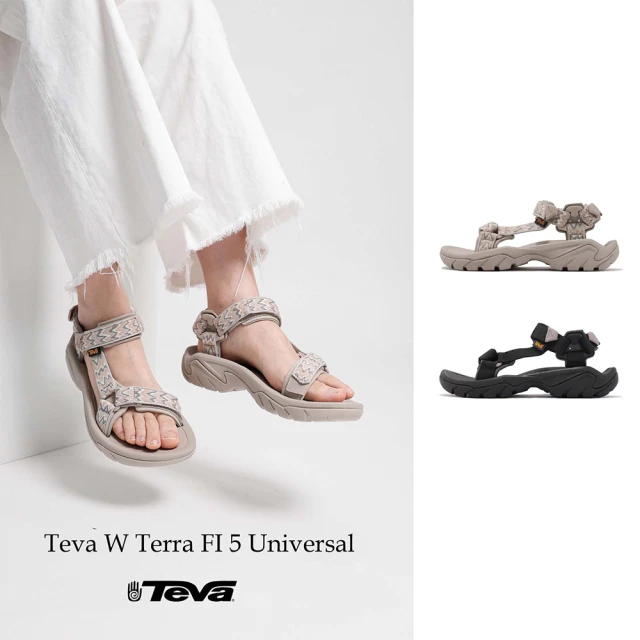 TEVA 涼鞋 W Terra FI 5 Universal 女鞋 魔鬼氈 織帶 運動涼鞋 2色 單一價(1099443SLNT)