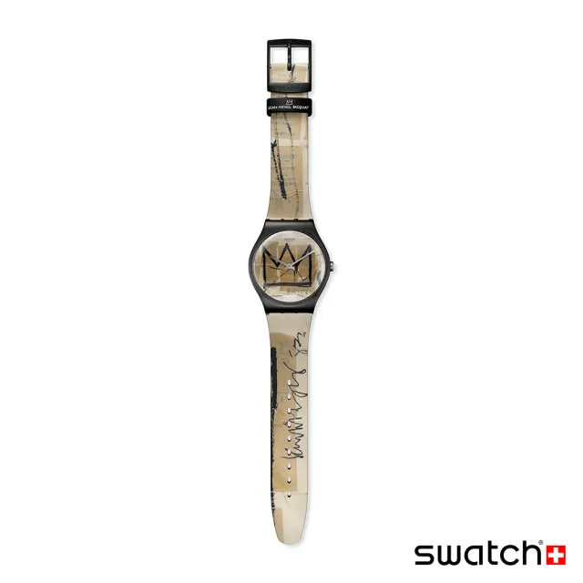 SWATCH】藝術家聯名錶系列手錶UNTITLED BY JEAN-MICHEL BASQUIAT 瑞士