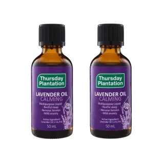 【ThursdayPlantation 星期四農莊】薰衣草精油-50ml(2入組)